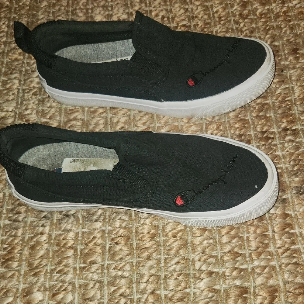 Champion Black Slip-On Sneakers - Picture 4 of 6